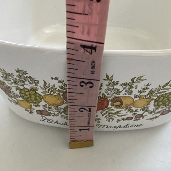 Corning Ware 3qt A3B Spice of Life L' Echalote La Marjolaine Dish NO LID READ - Picture 8 of 14